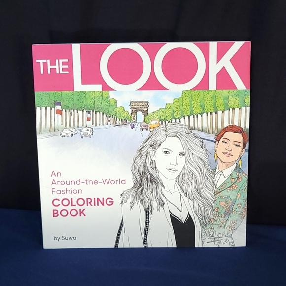 The Look Fashion Coloring Book - Picture 5 of 9